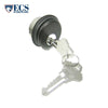 ECS HARDWARE - ZINC Mortise Cylinder- 1-5/32” Diameter, 1” Length, Anodized Bronze SC1 keyway with 2 brass keys