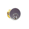 GMS Mortise Cylinder - 1-1/2" - 5-Pin - US26D - Satin Chrome - SC1 - Keyed Alike In 10
