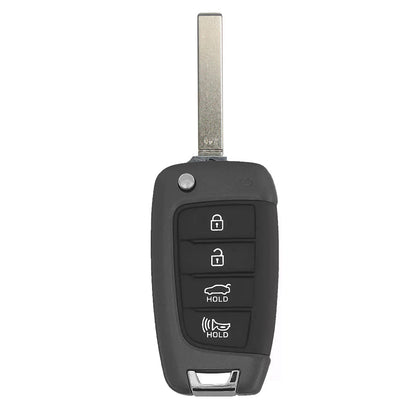 2022 Hyundai Tucson Flip Key Fob 4B FCC# TQ8-RKE-4F40 - OEM New
